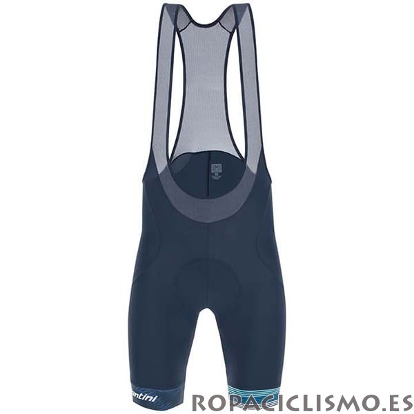2020 Maillot Subaru Lider Tirantes Mangas Cortas Blanco Azul